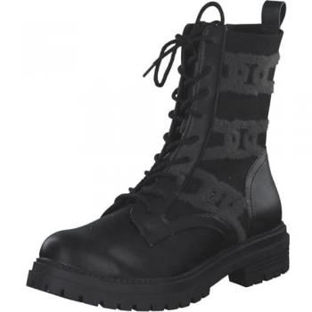 La Strada Dames Veterboots Grijs