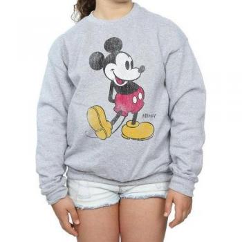 Felpa Disney Classic Kick Topolino per ragazze 12-13 grigia