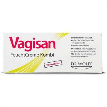 Vagisan Feuchtcreme Kombi 8 Ovula+10 g Creme