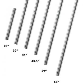 Gibraltar Model SC-GPR435 43.5 Inch Straight Rack Tube