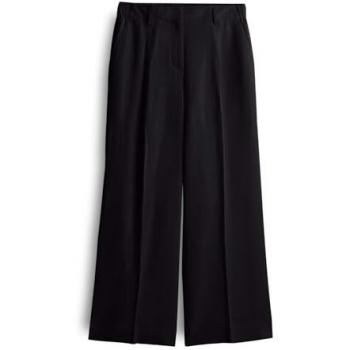 Someday Pantalón de Pinza Celino Negro Estilo Slim