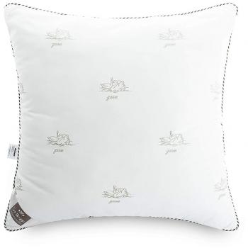 Sei Design Kissen SWAN 80x80 | Schlafkissen mit Mikrofaserfüllung | Öko-Tex zertifiziert