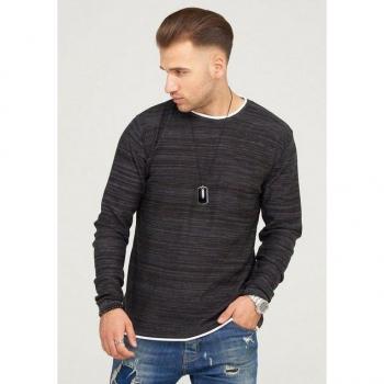 Melierter Strickpullover TAAVI von BEHYPE für Jungen