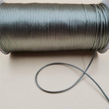 10 m Seide‑Satin‑Nylon Schnur mit R484 Metallk