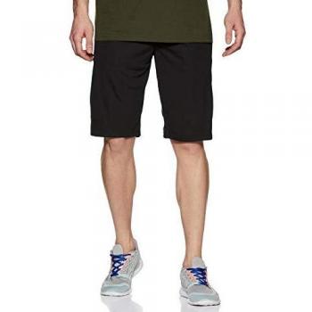 PUMA Herren Energy Knit-Mesh Shorts, Schwarz/Forest Night, L