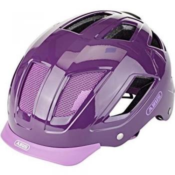 ABUS Hyban 2.0 Bicycle Helmet, Purple (M)