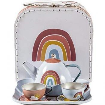 Service à thé en boîte