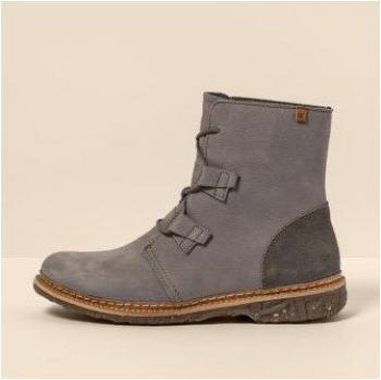 Bottines Cuir El Naturalista Gris