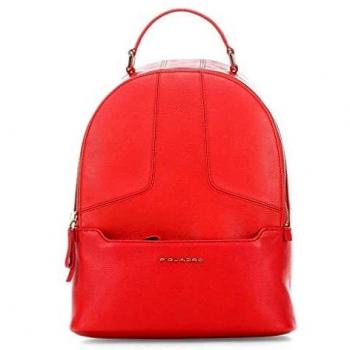 Zaino Elegante Donna con Chiusura Zip – Piquadro Hosaka Rosso