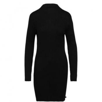 QS Rippstruktur-Kleid – feines Strickminikleid für Damen