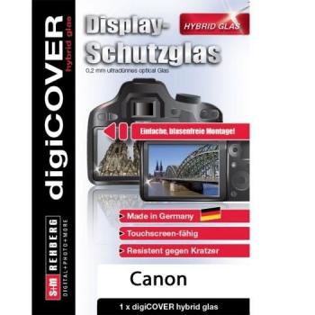 DigiCover Schutzglas für Canon EOS 90D