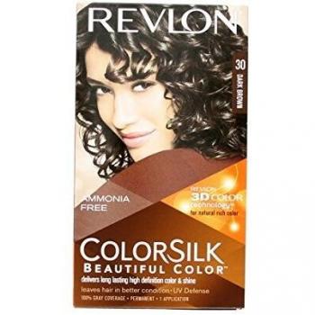 Revlon Colorsilk Sin Amoniaco 30 CASTAÑO OSCURO Coloración Permanente