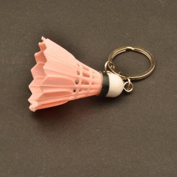 Pendentif raquette de badminton