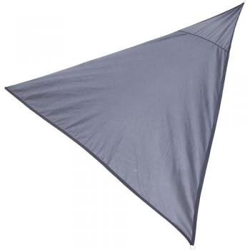 Toldo de Vela Triangular 3.6x3.6x3.6 m con Bolsa, Toldo Impermeable y Resistente para Jardín