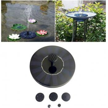 Fontaine flottante solaire pour étang