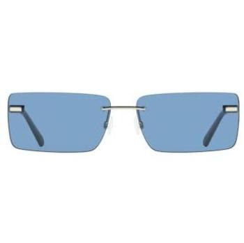 CKJ25206S Matte Silver Men’s UV‑Protective Shades