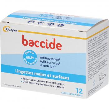 Baccide Lingettes Individuelles 12 pcs