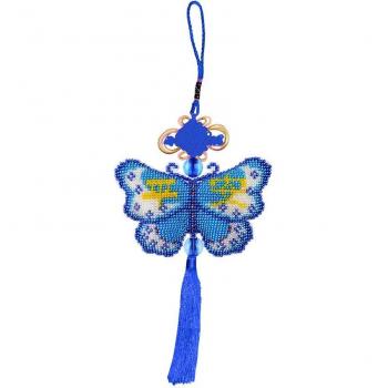 DIY Stamped Cross Stitch Pendant Kit