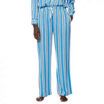 MEY Pyjamahose CALMING STRIPES hellblau | S