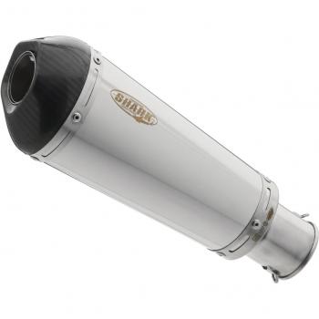 Exhaust Shark DSX‑7 Acero Inoxidable y Pluma de Plata