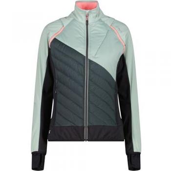 CMP Damen‑Jacket 46, abnehmbare Ärmel – grün-grün Hybriddesign