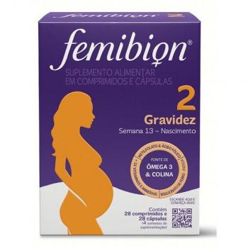 Femibion 2 Feto & Bebé 56 comprimidos