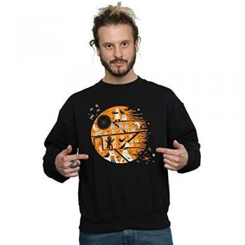 Felpa Star Wars Death Star Spooky per Uomo