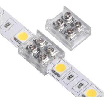 Tornillado LED Tira 12 V / 24 V DC – Conector de Unión