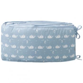 Fresk – Parc Fantastique en Coton BIO Whale Bleu