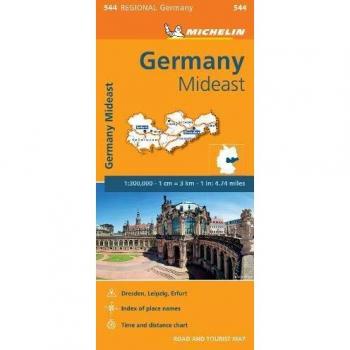 Mapa Regional Germany Mideast