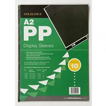 Gold Line Goldline Polypropylene Display Sleeves A2