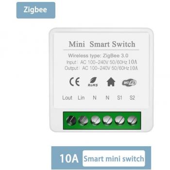 Módulo Relé Mini Switch Inteligente Tuya 16A Zigbee