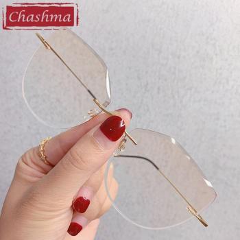 Gafas de Ojo de Gato con Diamantes y Lentes Graduados