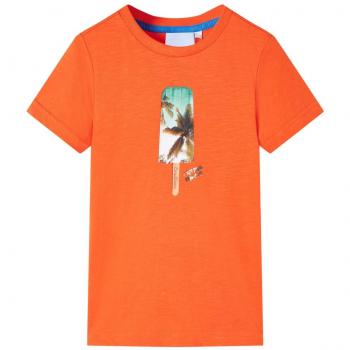 Children's Dark Orange T-shirt Size 104