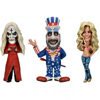 Little House of 1000 Corpses – Neca Big Head, 3 Figuras Estilizadas