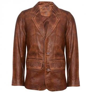 Infinity Leather Santiago Blazer für Herren XS