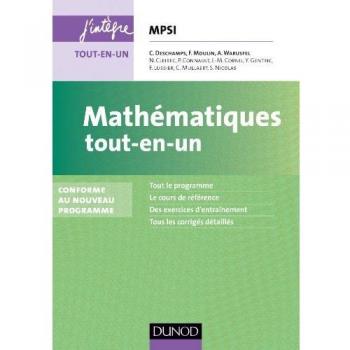 Mathématiques tout-en-un MPSI