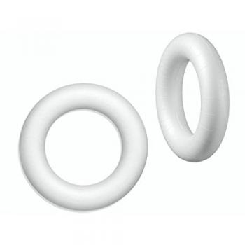Prandell Styropor‑Ring 10 cm, weiß – 120 Stück