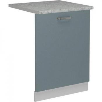 Panneau de Lave-vaisselle 60cm Vicco R-line, Couleur Bleu-gris, Finition Pierre