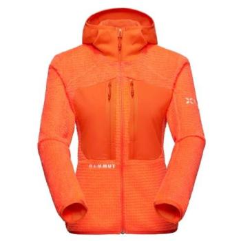 Mammut Eiger Pro Mid‑Layer Fleece with Air Technology (Women M, Orange)