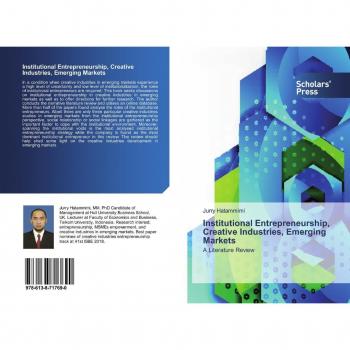 Institutional Entrepreneurship Creative Industries Emerging Markets