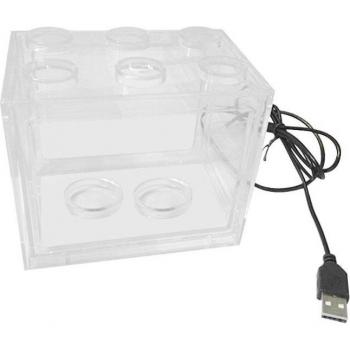 Acuario USB decorativo con luz