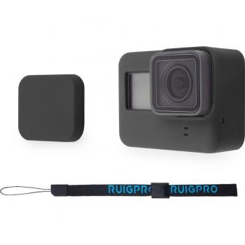 Protection silicone GoPro avec étui et couvercle