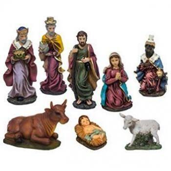 Set de 8 Santons en Résine