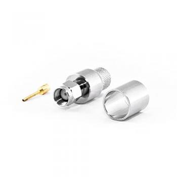 Varia RP-SMA-Stecker für HDF400 Kabel, Crimp Version, Elektronikkabel