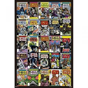 Póster Star Wars Clásico Portadas Comic