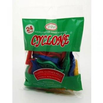 Cyclone Secure Grip Pegs 24 Pack