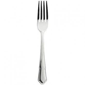 Viners Dubbary Dessert Fork – Silver Finish, 18.5 x 3 x 0.5 cm, Stainless Steel