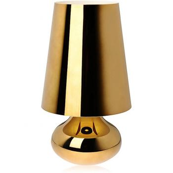 LED Tischleuchte Cindy – Dunkelgold Metallic (Kartell)