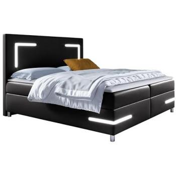 Cama Doble Baltimore 173 con Somieres y LED